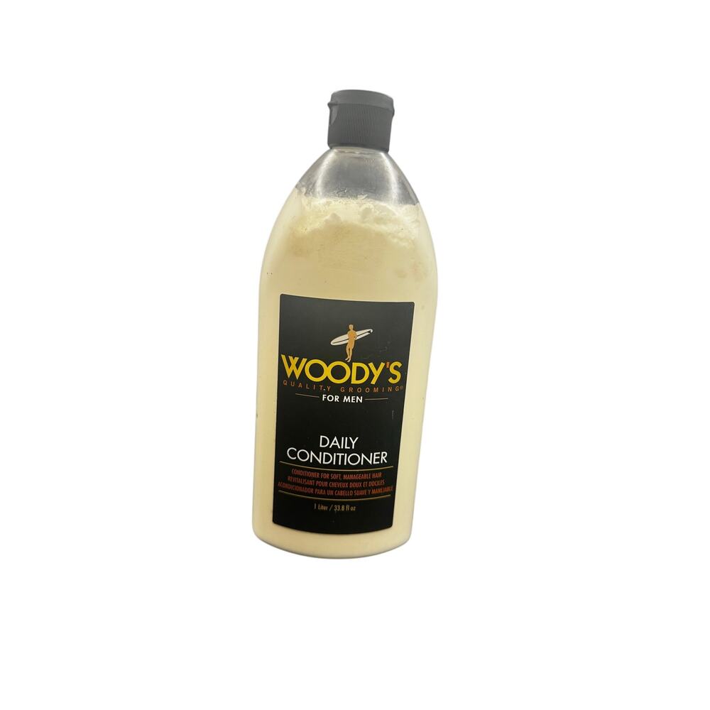 NWT Woodys For Men Daily Conditioner HUGE Bottle- 1 Liter/33.8oz